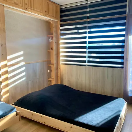 Chaleureux 4 Personnes Pied Des Pistes Pyrenees 2000 شقة